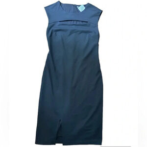 Free People Dress Cutout Black Sleeveless Sheath NWT Size Small